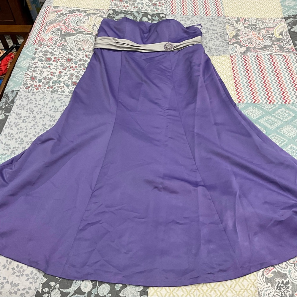 Lavender formal with gray ties